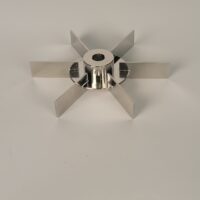 Ruston Impeller Example of a Custom Stainless Part